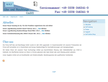 Tablet Screenshot of kolf-glasbeschlaege.de